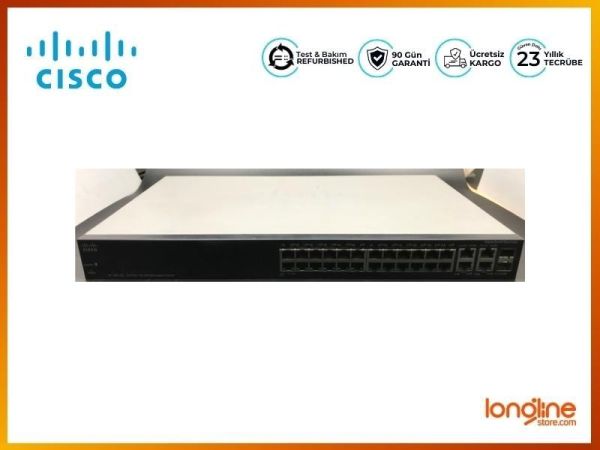 Cisco SRW224G4-K9 24X 10/100 2X Gigabit 2X Sfp Ports Switch - 1