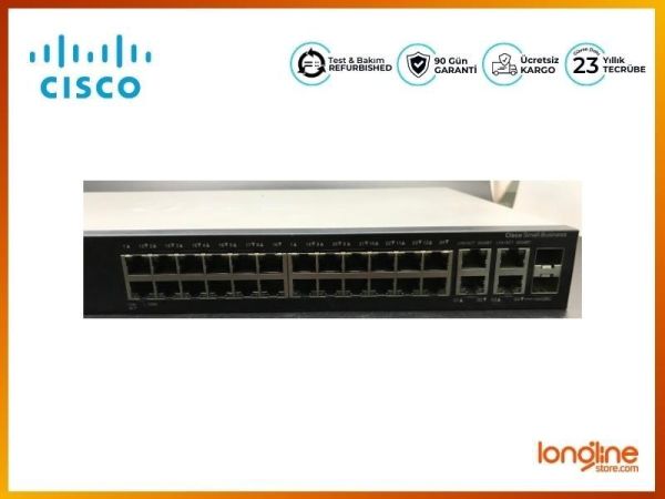 Cisco SRW224G4-K9 24X 10/100 2X Gigabit 2X Sfp Ports Switch - 3