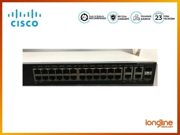 Cisco SRW224G4-K9 24X 10/100 2X Gigabit 2X Sfp Ports Switch