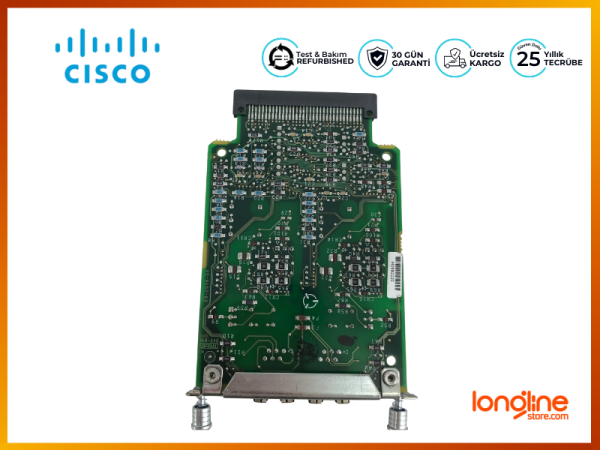 CISCO VIC-2FXO-EU İki Portlu Ses Arayüz Kartı - FXO (EU) - 4