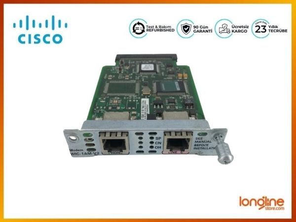Cisco WIC-1AM-V2 One-port Analog Modem WAN Interface Card