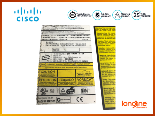 Cisco WS-C2924M-XL-EN CATALYST 2924M XL 10/100 24PT - 3