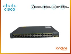 Cisco Catalyst 2960 WS-C2960-48TT-L 48-Port 10/100 2xGigabit Switch - Cisco