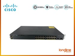 CISCO - Cisco WS-C2960X-24TD-L 24x GigE Ports 2 x 10G SFP+ Switch