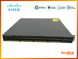 CISCO WS-C2960X-48FPS-L 2960-X 48 Port Gigabit Ethernet PoE 740W Anahtarı (Switch) - Cisco (1)