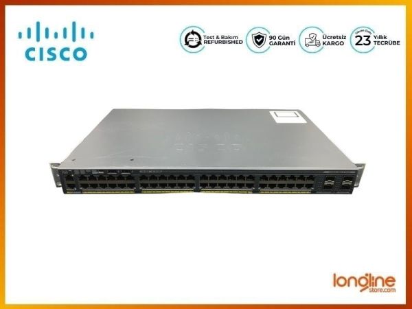 Cisco Catalyst WS-C2960X-48TS-L 48 Port Gigabit Switch - 1