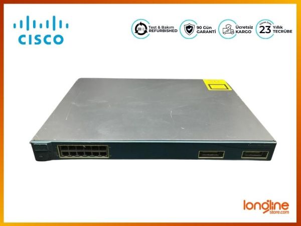 CISCO WS-C3512-XL-EN 24-port 10/100 switch plus 2 GBIC Slots - 1