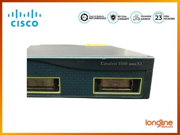 CISCO WS-C3512-XL-EN 24-port 10/100 switch plus 2 GBIC Slots - 5