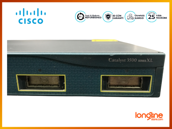 CISCO WS-C3512-XL-EN 24-port 10/100 switch plus 2 GBIC Slots - 4