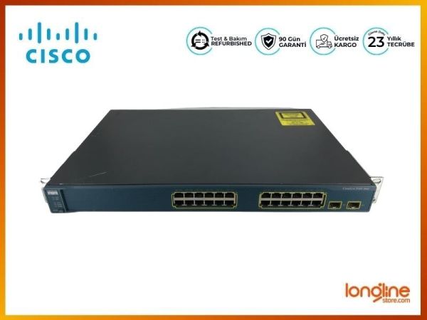 CISCO CAT3560 24 10/100 + 2 SFP STANDARD IMAGE WS-C3560-24TS-S - 4