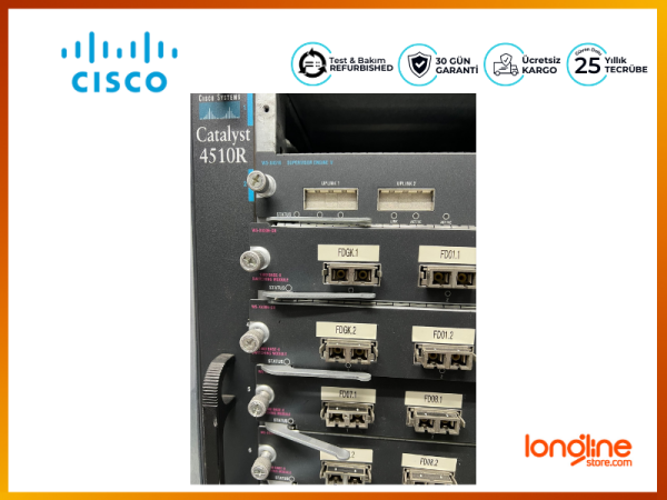 Cisco Catalyst 4510R + WS-X4516 Sup + WS-X4306-GB + WS-X4424-GB - 5