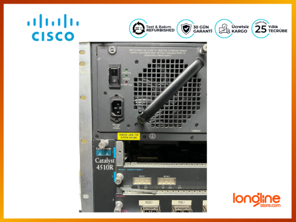 Cisco Catalyst 4510R + WS-X4516 Sup + WS-X4306-GB + WS-X4424-GB - 8
