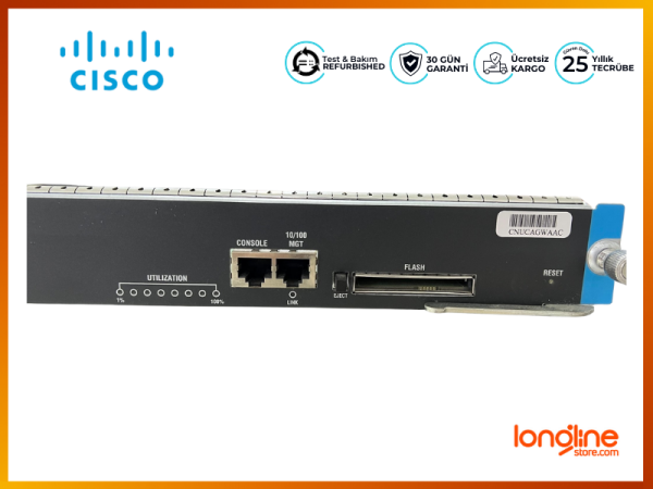 CISCO WS-X4013+ SUPERVISOR ENGINE II-PLUS FOR 4500/4500 NETWORK SWITCH - 3