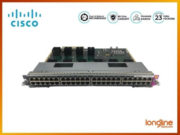Cisco WS-X4748-RJ45-E 48-Port 10/100/1000Base-T Switch Module