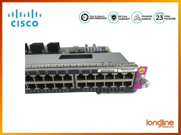 Cisco WS-X4748-RJ45-E 48-Port 10/100/1000Base-T Switch Module