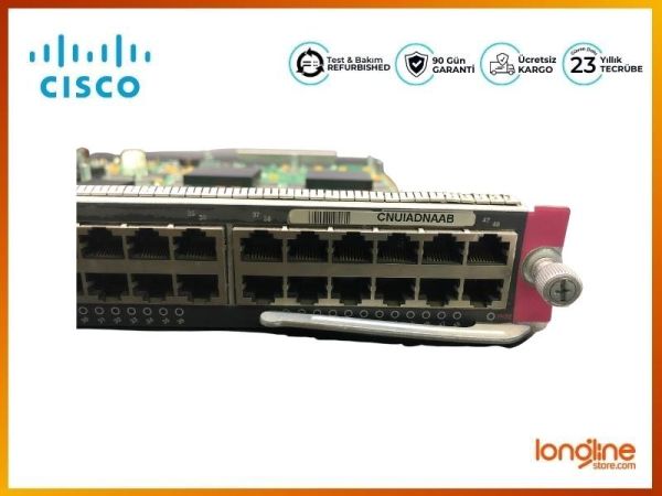 Cisco WS-X6148-GE-45AF Catalyst 6500 48 Port 10/100/1000 - 5