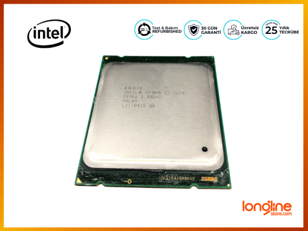CPU Xeon 8-Core E5-2650 2.00GHz 20M 8GT/s FCLGA2011 SR0KQ - 3