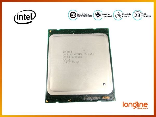 CPU Xeon 8-Core E5-2650 2.00GHz 20M 8GT/s FCLGA2011 SR0KQ