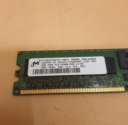 DDR2 DIMM 2GB 400MHZ PC2-3200R CL3 ECC 1RX4 41Y2848 43X5027 - Thumbnail