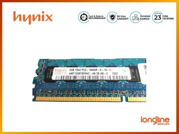 DDR3 DIMM 2GB 1333MHZ PC3-10600R ECC 1RX4 CL9 1.5V 240P HMT125R7BFR4C-H9