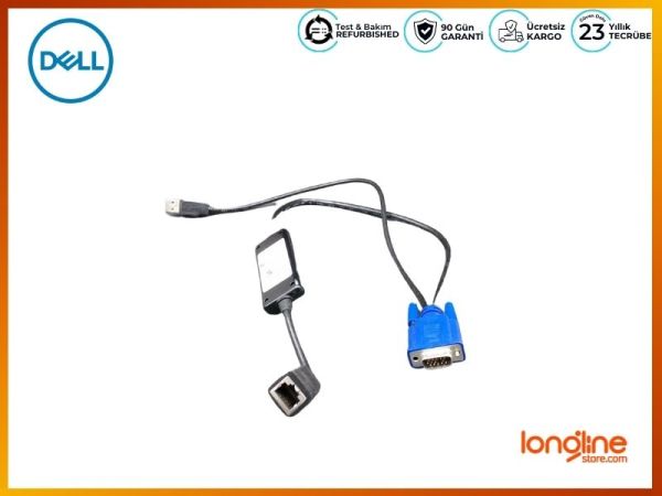 DELL 09CKJ5 USB KVM Switch POD SIP Module Cable 2161DS 2160AS