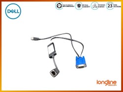DELL 09CKJ5 USB KVM Switch POD SIP Module Cable 2161DS 2160AS - DELL