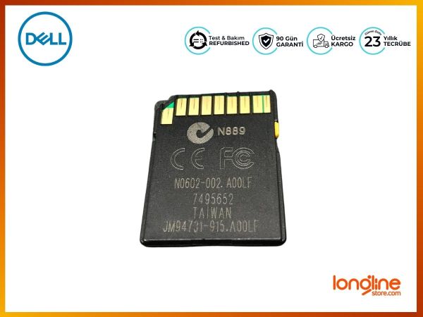 Dell 37D9D 7GH0Y iDrac 16GB vFlash SDHC Secure Digital High Card