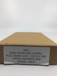 DELL - DELL 8GB 1333MHZ PC3L-10600 ECC REG SERVER SNPP9RN2C/8GB (1)