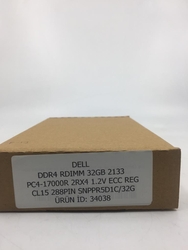 DELL - DELL DDR4 RDIMM 32GB 2133 PC4-17000R ECC REG SNPPR5D1C/32G (1)