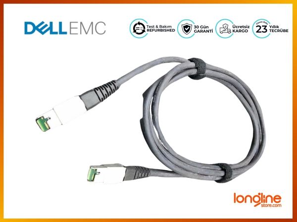 DELL / EMC HSSDC2 TO HSSDC2 2M 6FT FIBRE FIBER CHANNEL CABLE 038-003-509 - 1