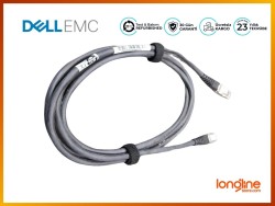 DELL / EMC HSSDC2 TO HSSDC2 2M 6FT FIBRE FIBER CHANNEL CABLE 038-003-509 - 2