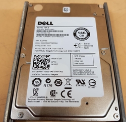 HDD 146GB 15K 6G SAS 2.5 W/R720 TRAY 61XPF ST9146853SS - 5