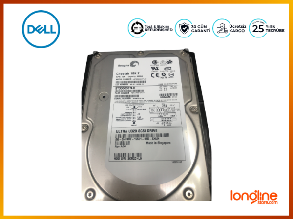 Dell HDD 300GB 10K 80PIN U320 SCSI 3.5