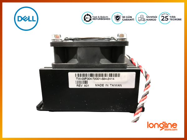 DELL HEATSINK WITH FAN FOR POWER EDGE 1600SC 03F004 - 2