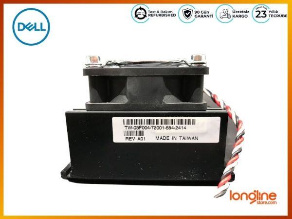 DELL HEATSINK WITH FAN FOR POWER EDGE 1600SC 03F004 - 2