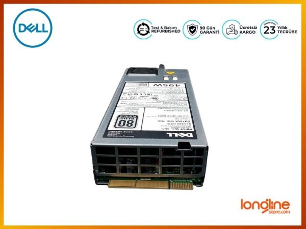 Dell PowerEdge 495W 80Plus Platinum Power Supply 0N24MJ N24MJ 