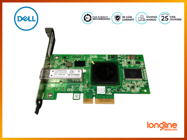 Dell NETWORK ADAPTER FC 4GB SP PCI-E HBA YY004 QLE220 - 2