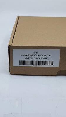  R749K DELL 450-GB 6G 15K 3.5 SAS w/F9541 - 8