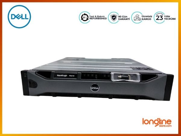 DELL STORAGE ARRAY EQUALLOGIC PS6110 25-BAY SAS 2.5 XM3KX W/2x 700W POWER SUPPLY R0C2G - 3