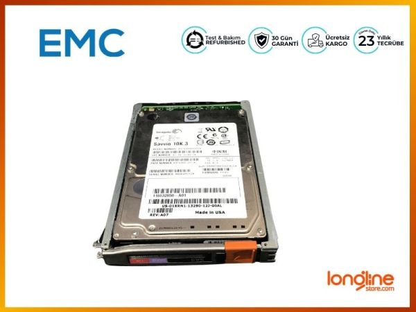 EMC 300GB 10K 2.5 6GBPS 9TE066-031 VNX SAS DRIVE 005049197