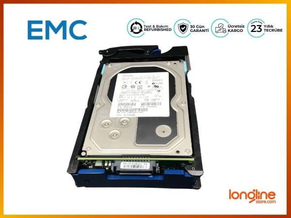 EMC HDD 3TB 7.2K 6G SAS 3.5 W/VNX TRAY VX-VS07-030 005049453 - 1