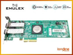 Emulex FC 4GB DP PCI-E HBA LPE11002 LPE11002-E FC1120005-01C - Thumbnail