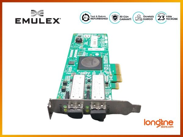 Emulex FC 4GB DP PCI-E HBA LPE11002 LPE11002-E FC1120005-01C