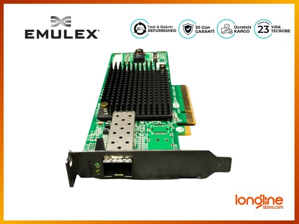 EMULEX FC 8GB SINGLE PORT PCI-E 2.0 HBA LPE1250