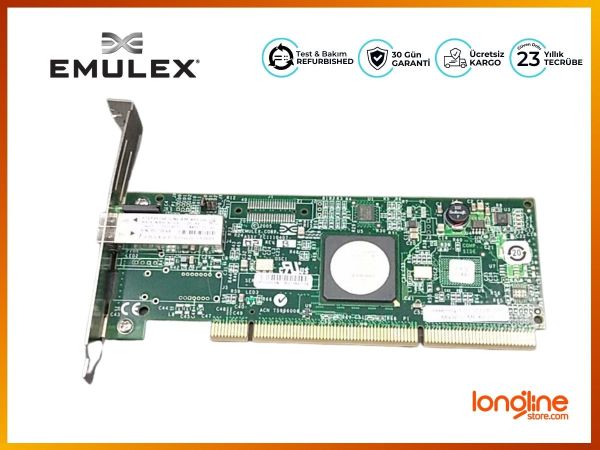 Emulex NETWORK ADAPTER FC 4Gb 64BIT SP PCI-X LP11000-E HBA