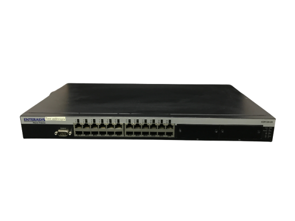Enterasys Matrix V-Series V2H124-24 10/100 2xGigabit Port Switch - 1