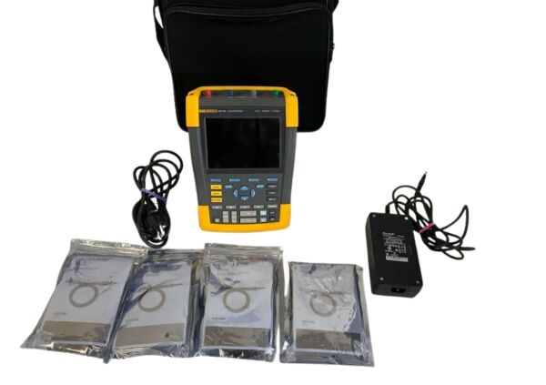 İkinci el Fluke 190-104 Renkli ScopeMeter Osiloskop - 1