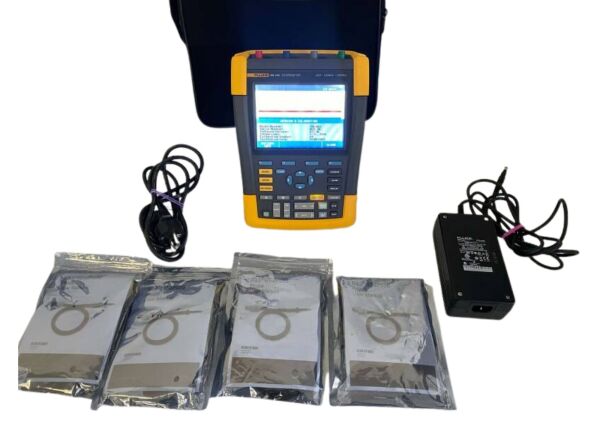 İkinci el Fluke 190-104 Renkli ScopeMeter Osiloskop - 2