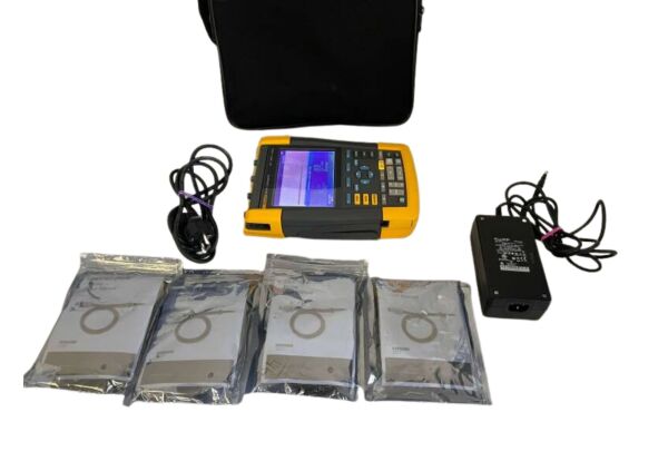 İkinci el Fluke 190-104 Renkli ScopeMeter Osiloskop - 4