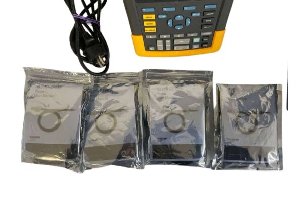 İkinci el Fluke 190-104 Renkli ScopeMeter Osiloskop - 5